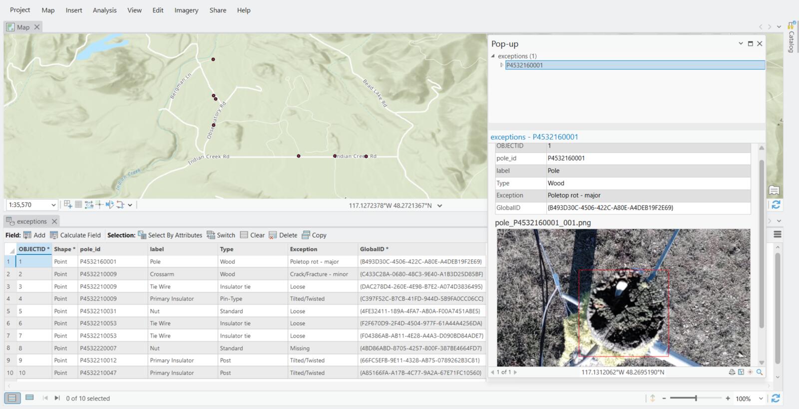 Real Time Data - Live inspection review